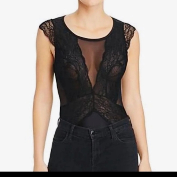 NWT Sam Edelman Lace Bodysuit Sz S - Picture 3 of 7
